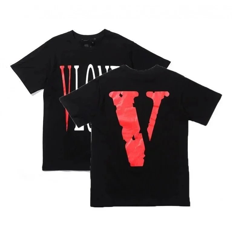 V Letter Short Sleeve T-Shirt photo 2