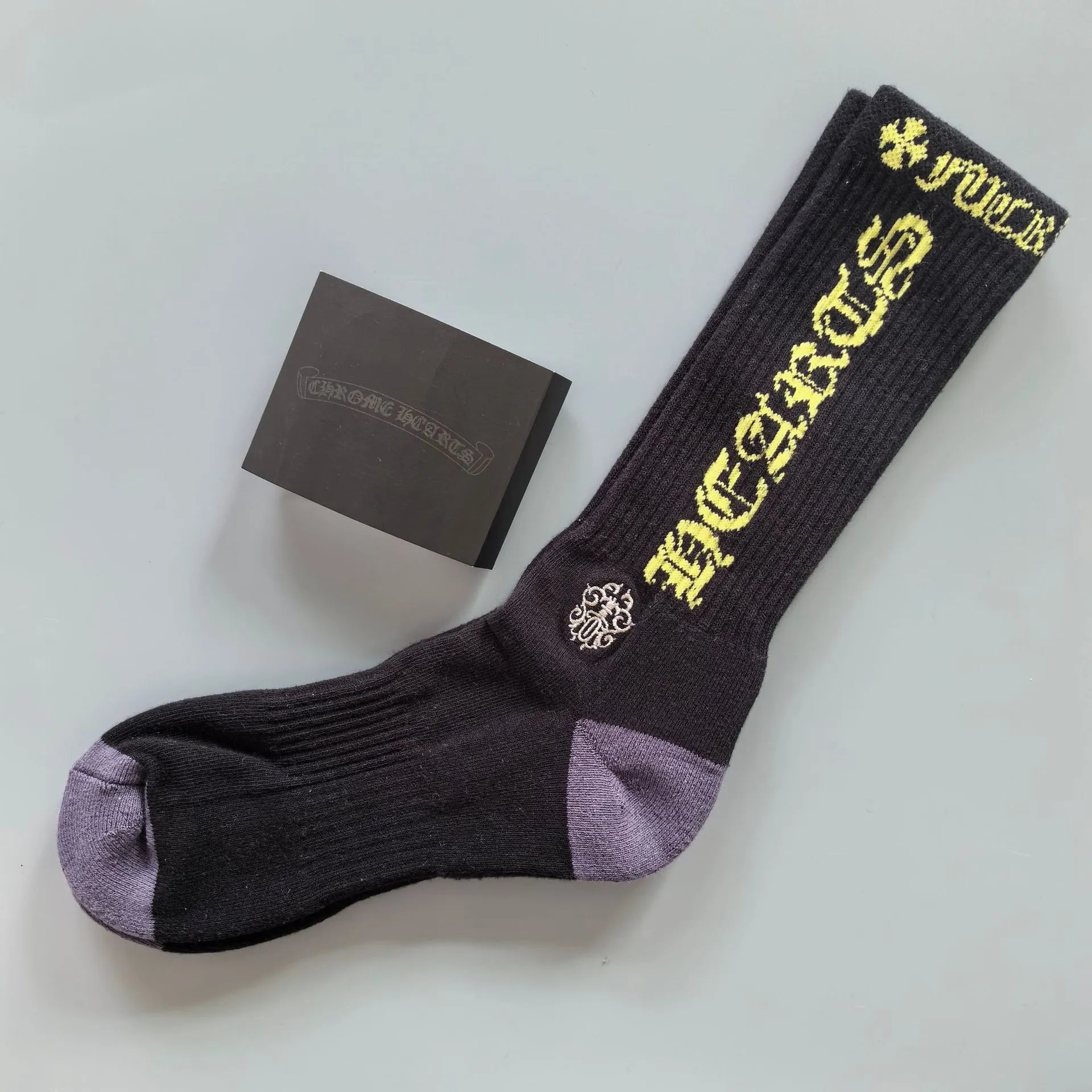 Chrome Hearts Socks Graphic Crew — 8