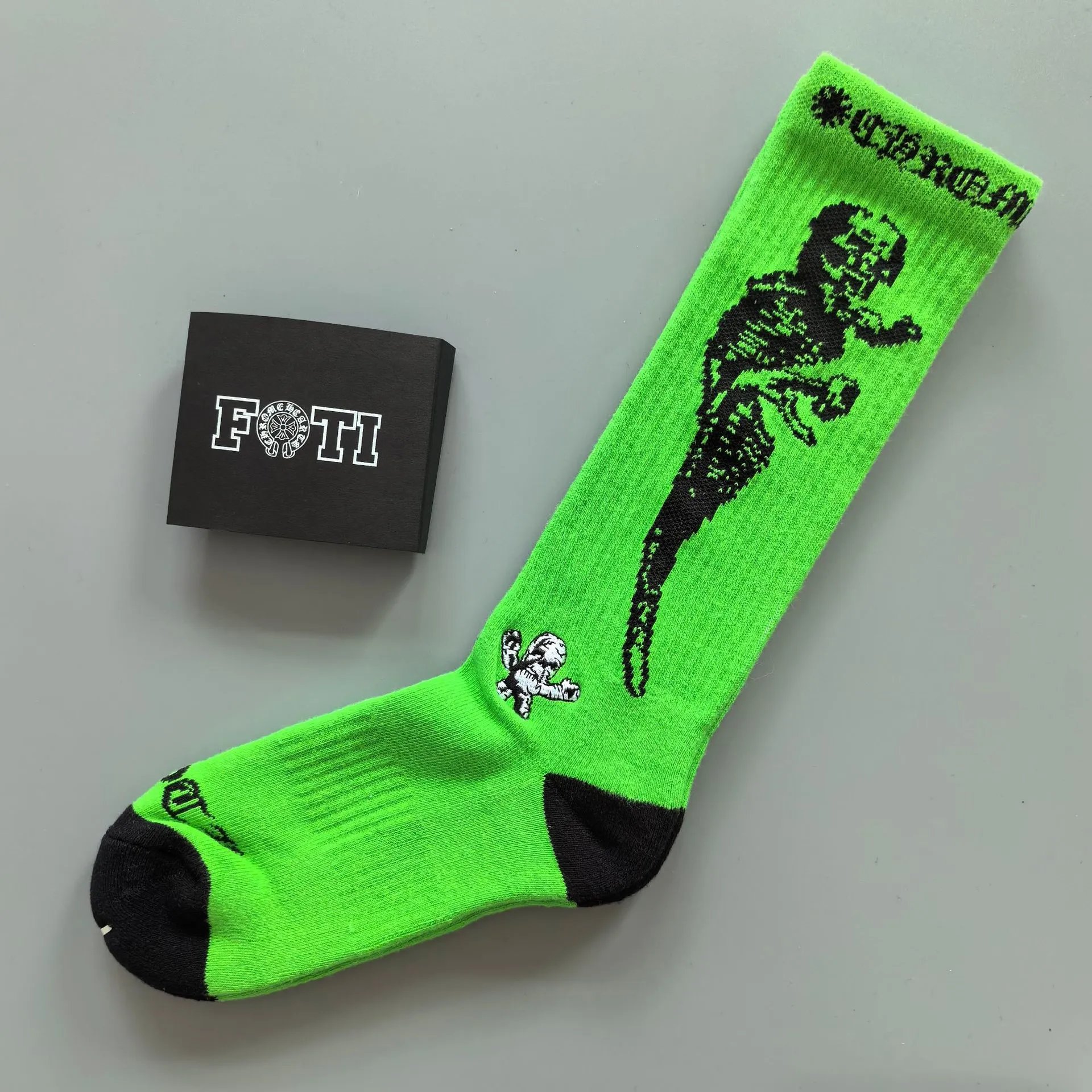 Chrome Hearts Socks Graphic Crew — 31