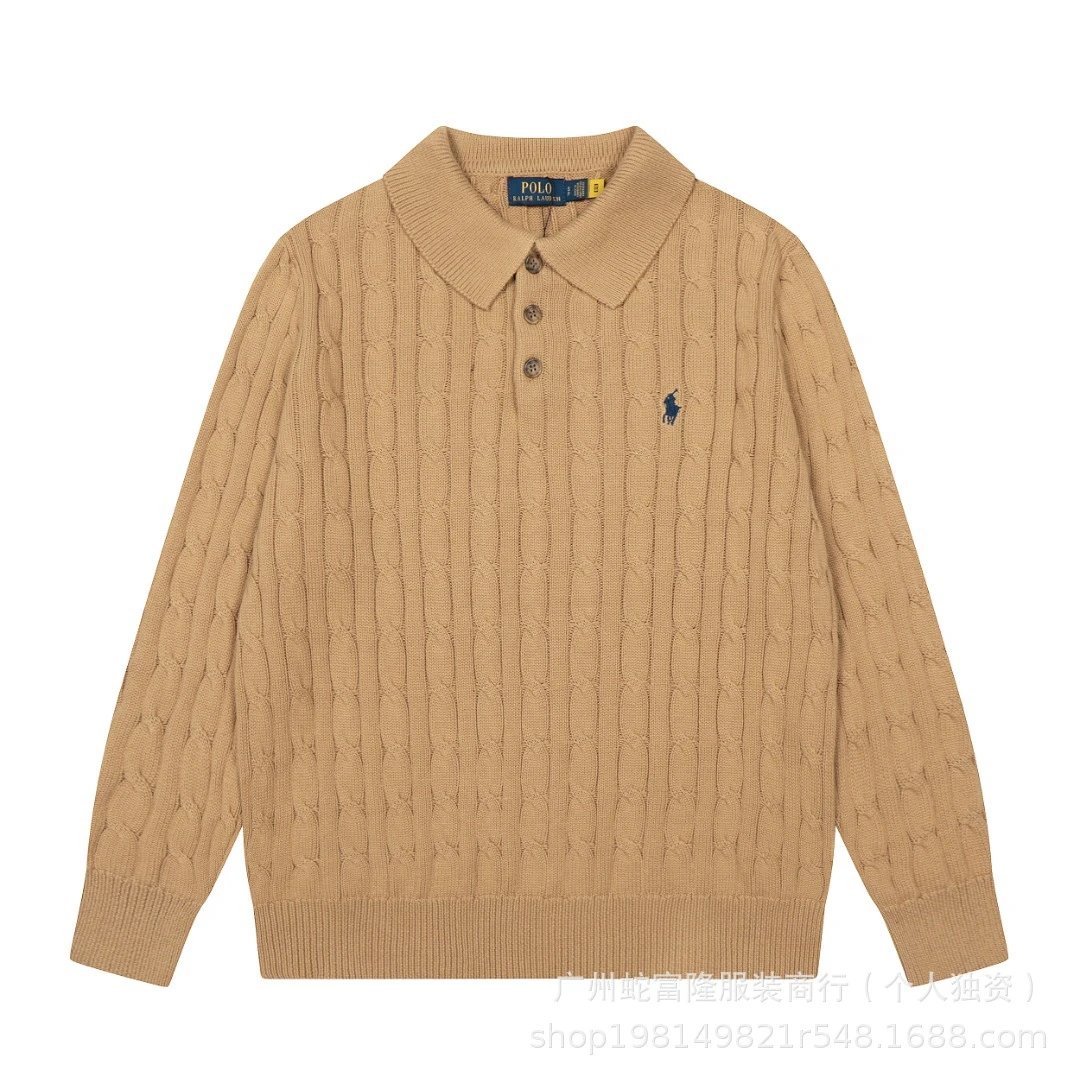 Ralph Lauren Pony Embroidered Polo Sweater photo 5