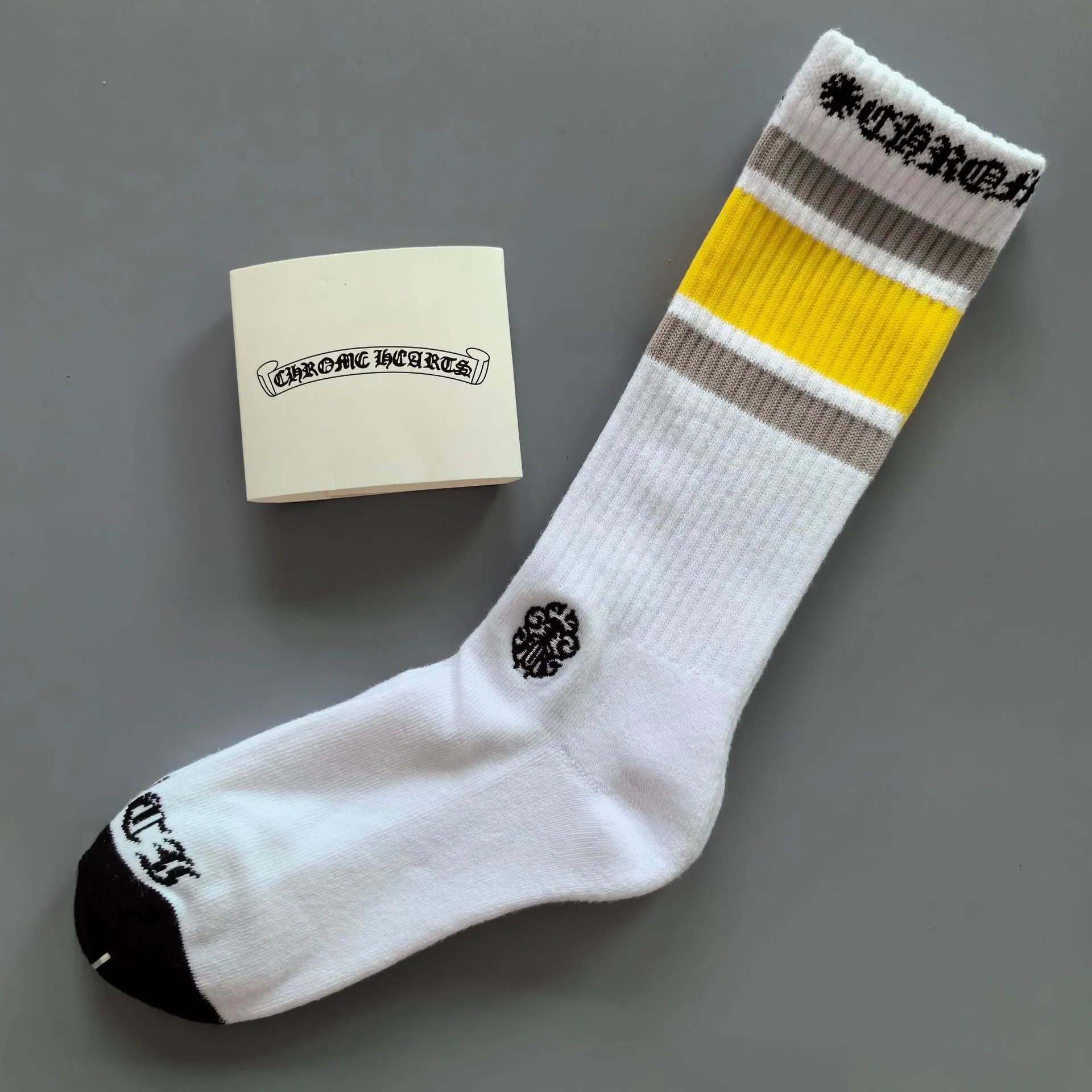 Chrome Hearts Socks Graphic Crew — 22