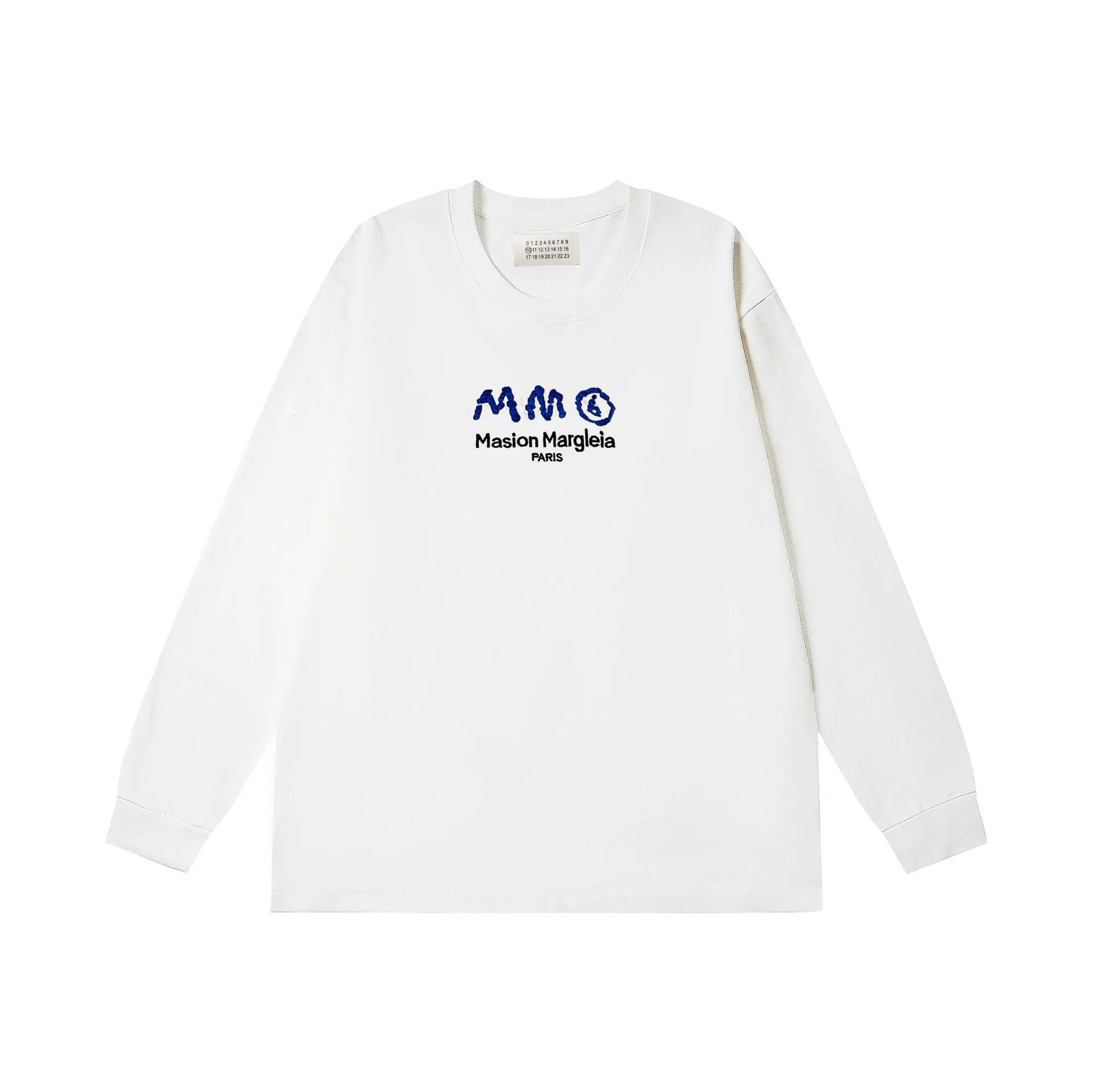 MM6 Maison Margiela Long Sleeve Tape Coated T-Shirt photo 5
