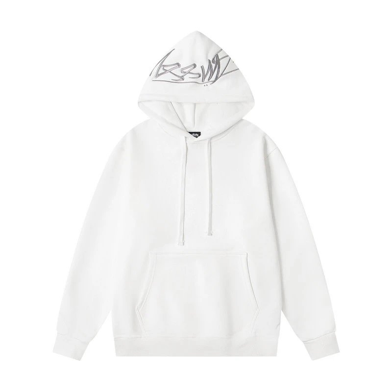 Letter Embroidery Hoodie photo 4