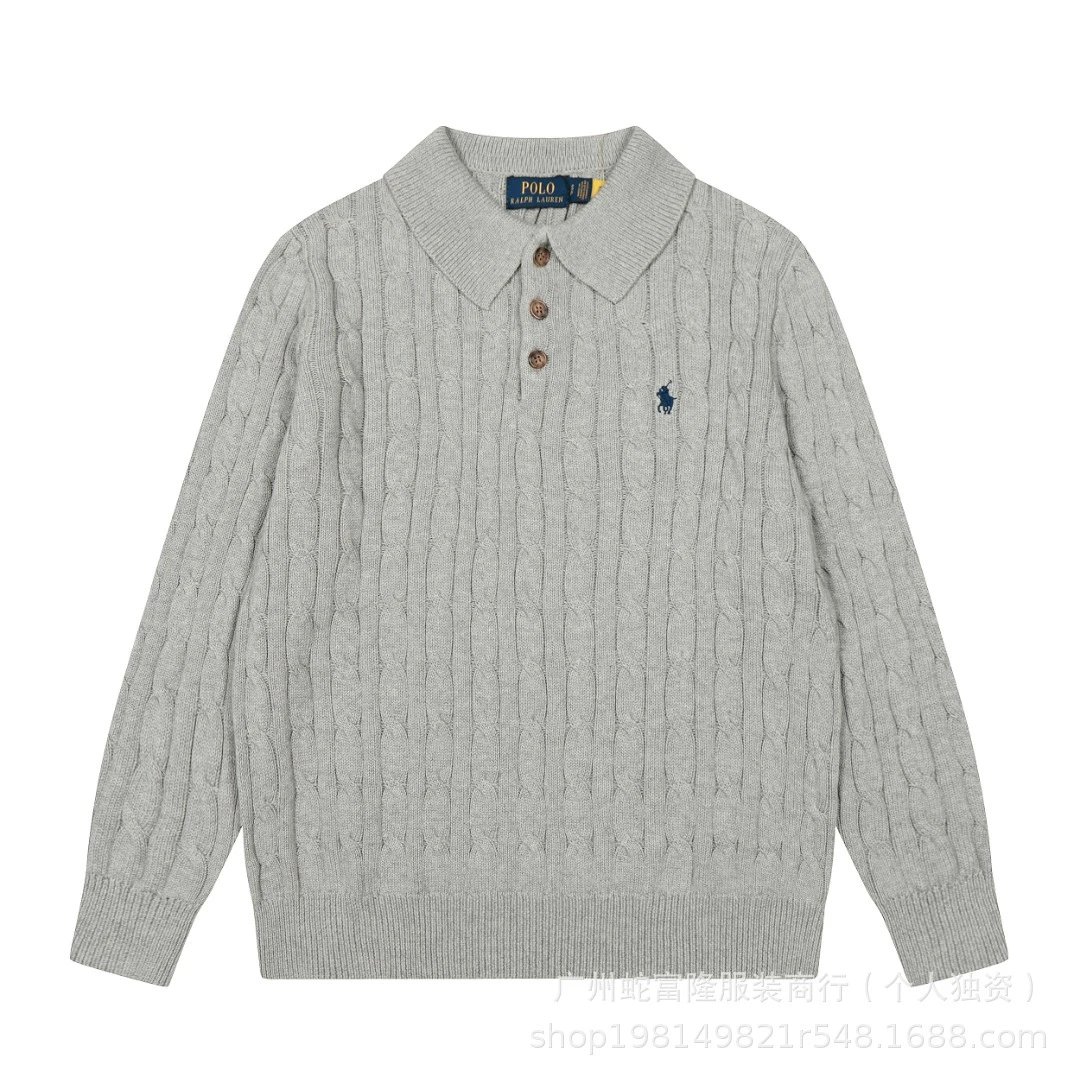 Ralph Lauren Pony Embroidered Polo Sweater photo 2