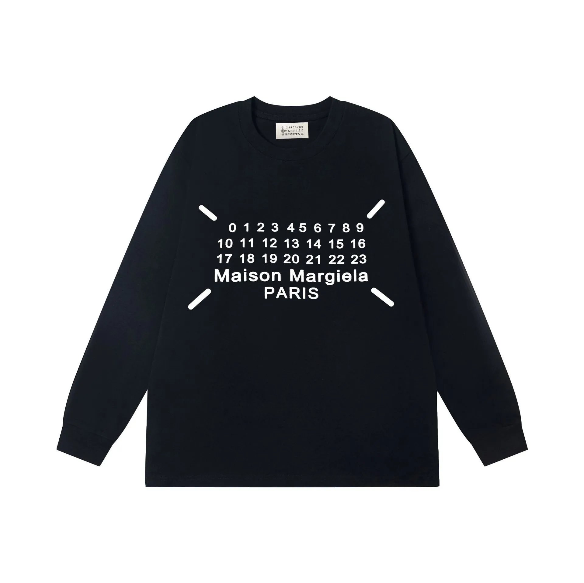 MM6 Maison Margiela Long Sleeve Tape Coated T-Shirt photo 4