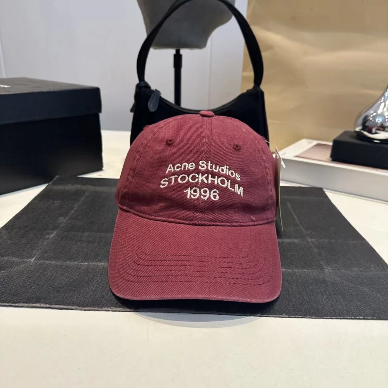 Baseball Cap with Embroidered Logo photo 7
