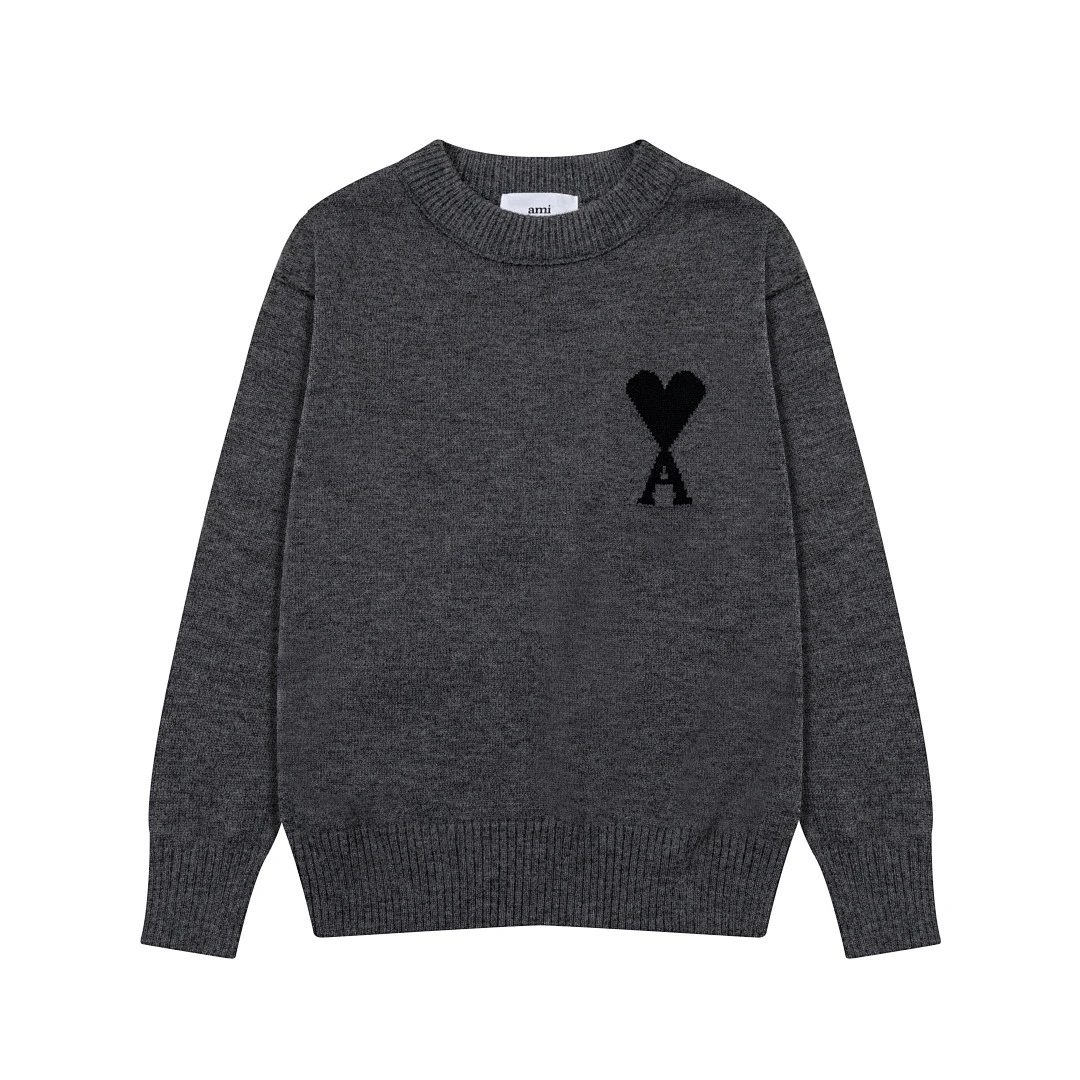 Ami Heart Knit Sweater photo 4