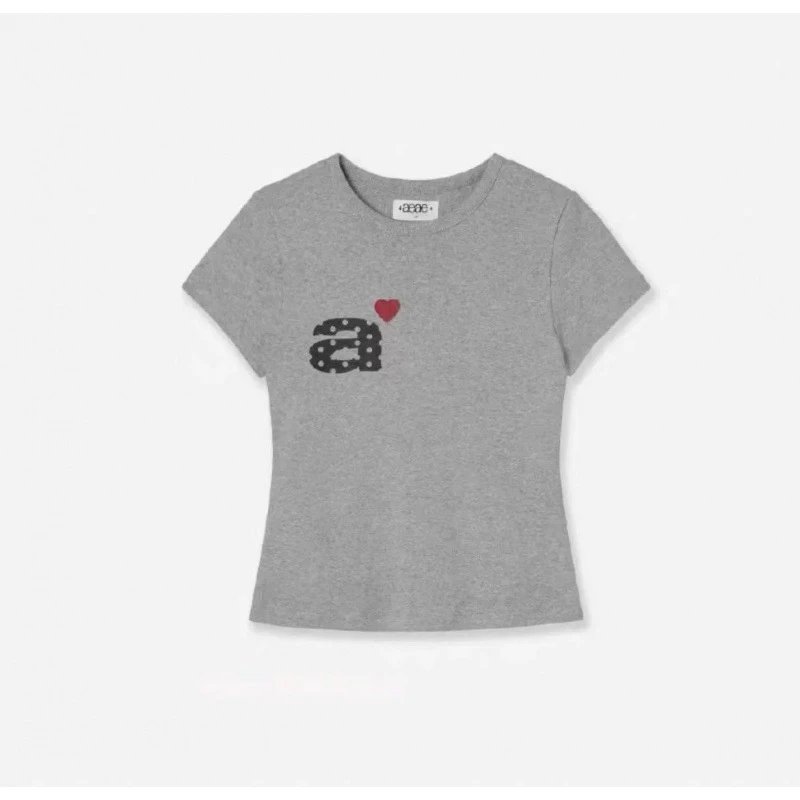 Heart Logo T-Shirt with Polo Collar photo 4