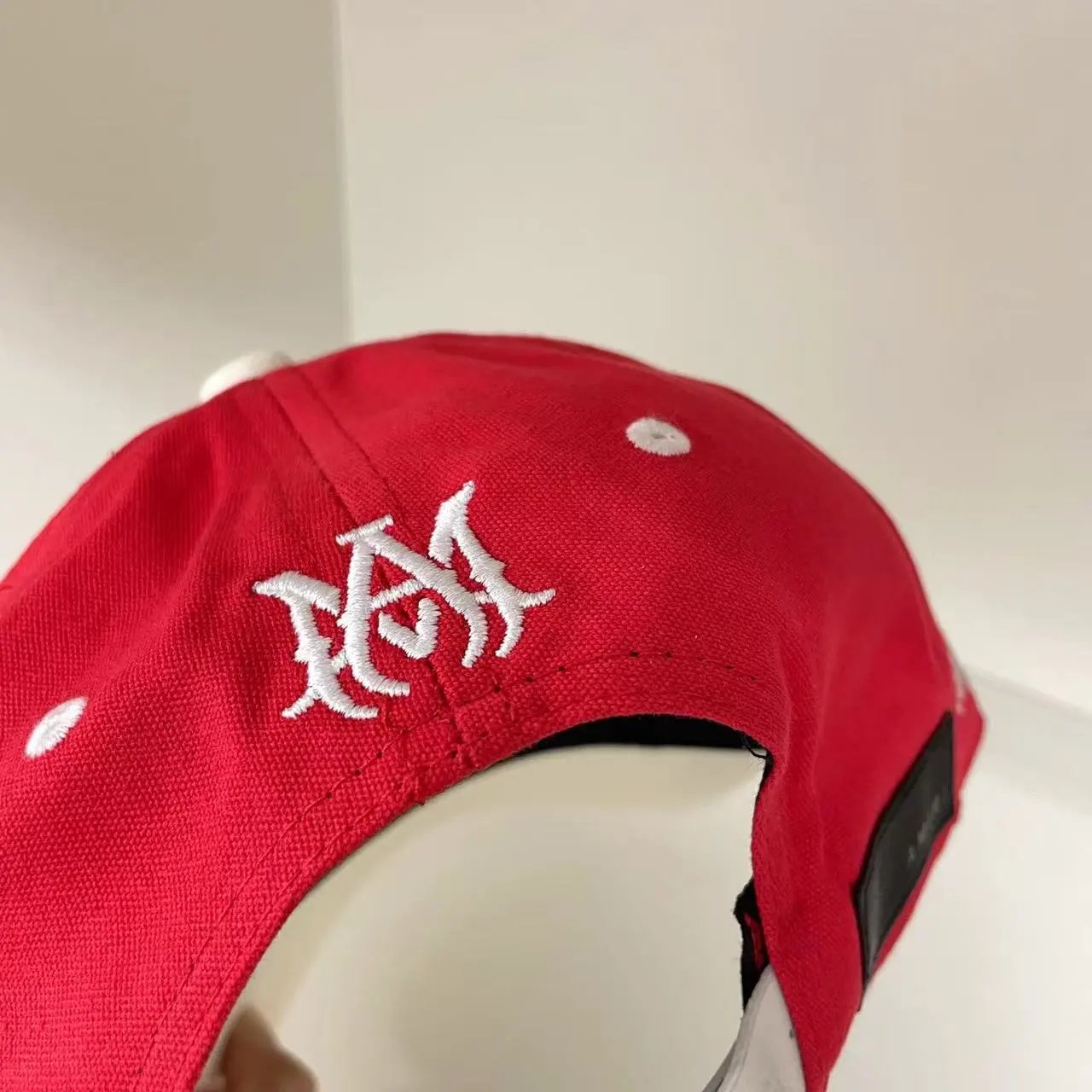 Design Gothic Script Embroidered Two-Tone Baseball Cap - 29