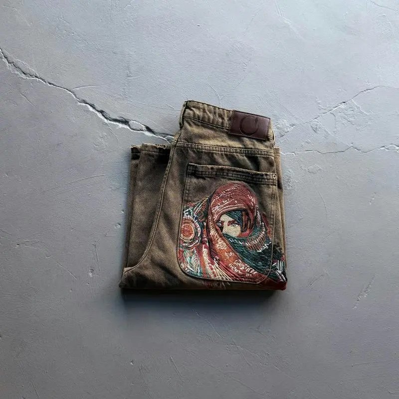 Heavy Embroidered Denim Shorts photo 5