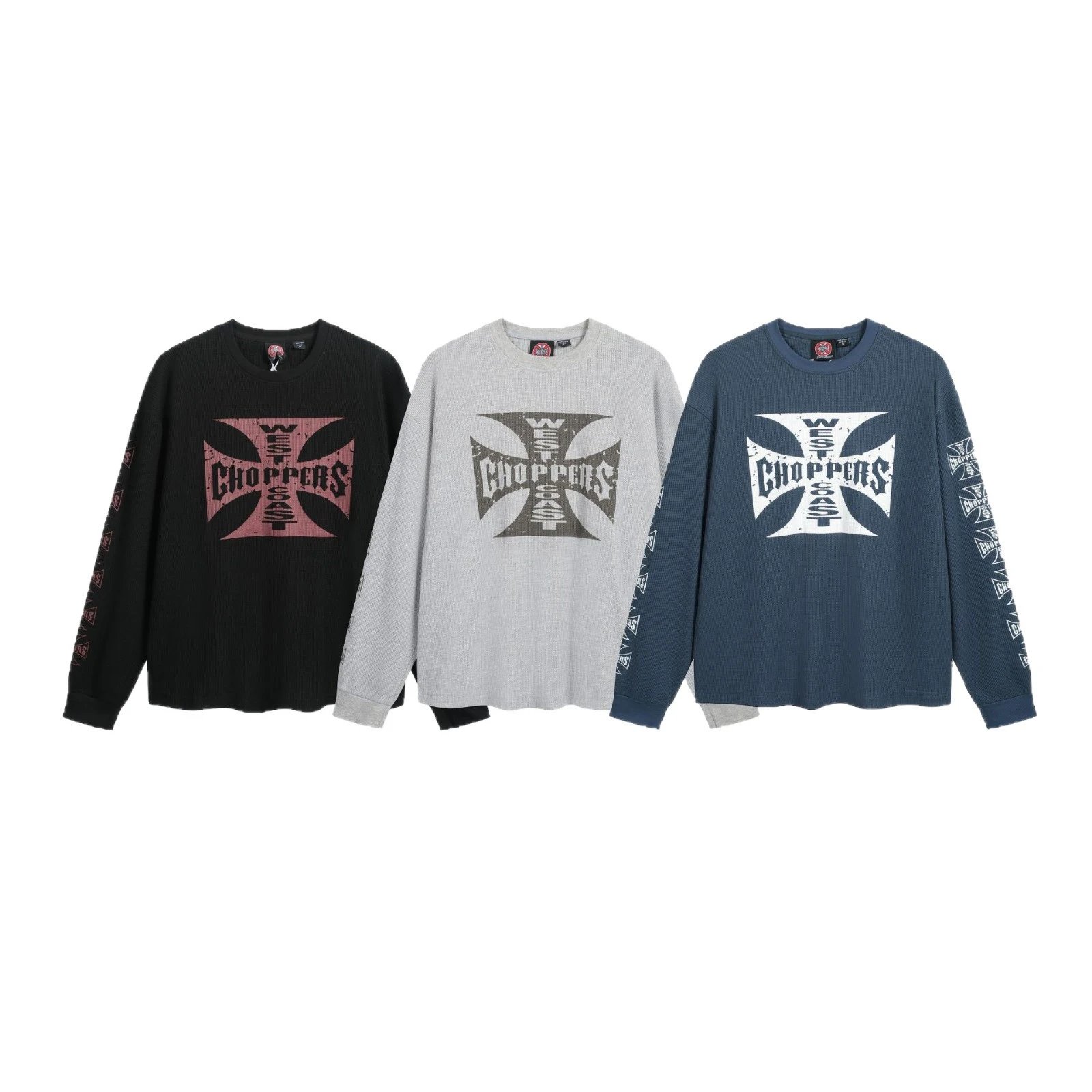 ERD Waffle Knit Long Sleeve T-Shirt