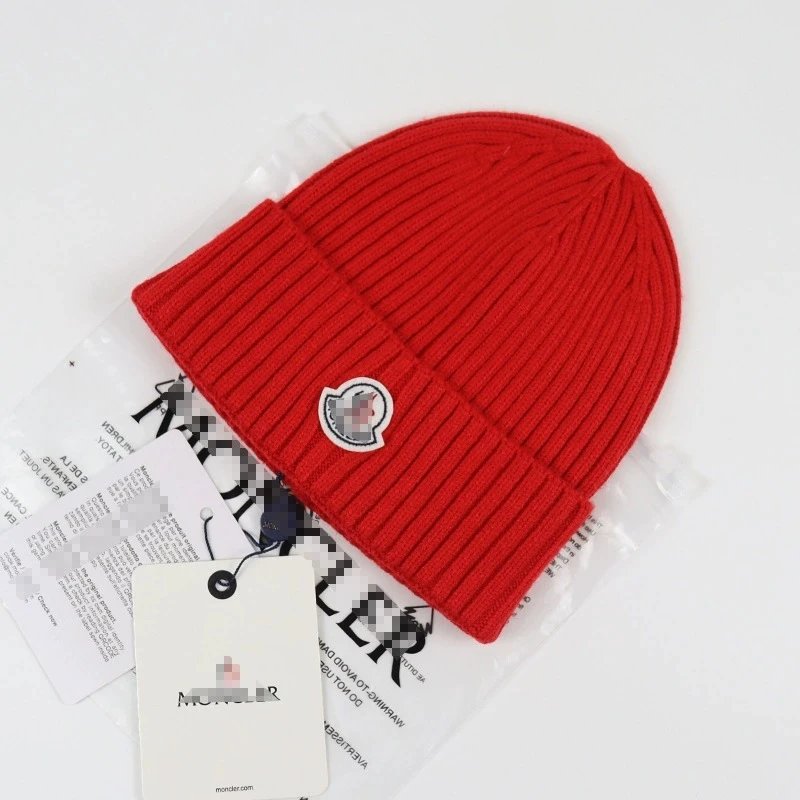 Moncler Shield Badge Knit Beanie photo 6