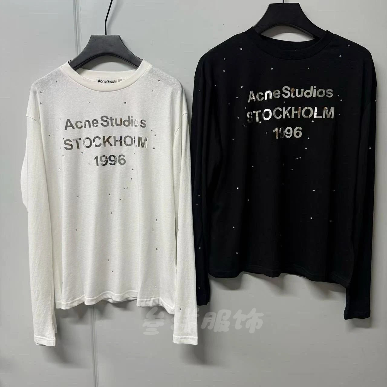 AC American Style 1996 Rhinestone Letter T-Shirt photo 6