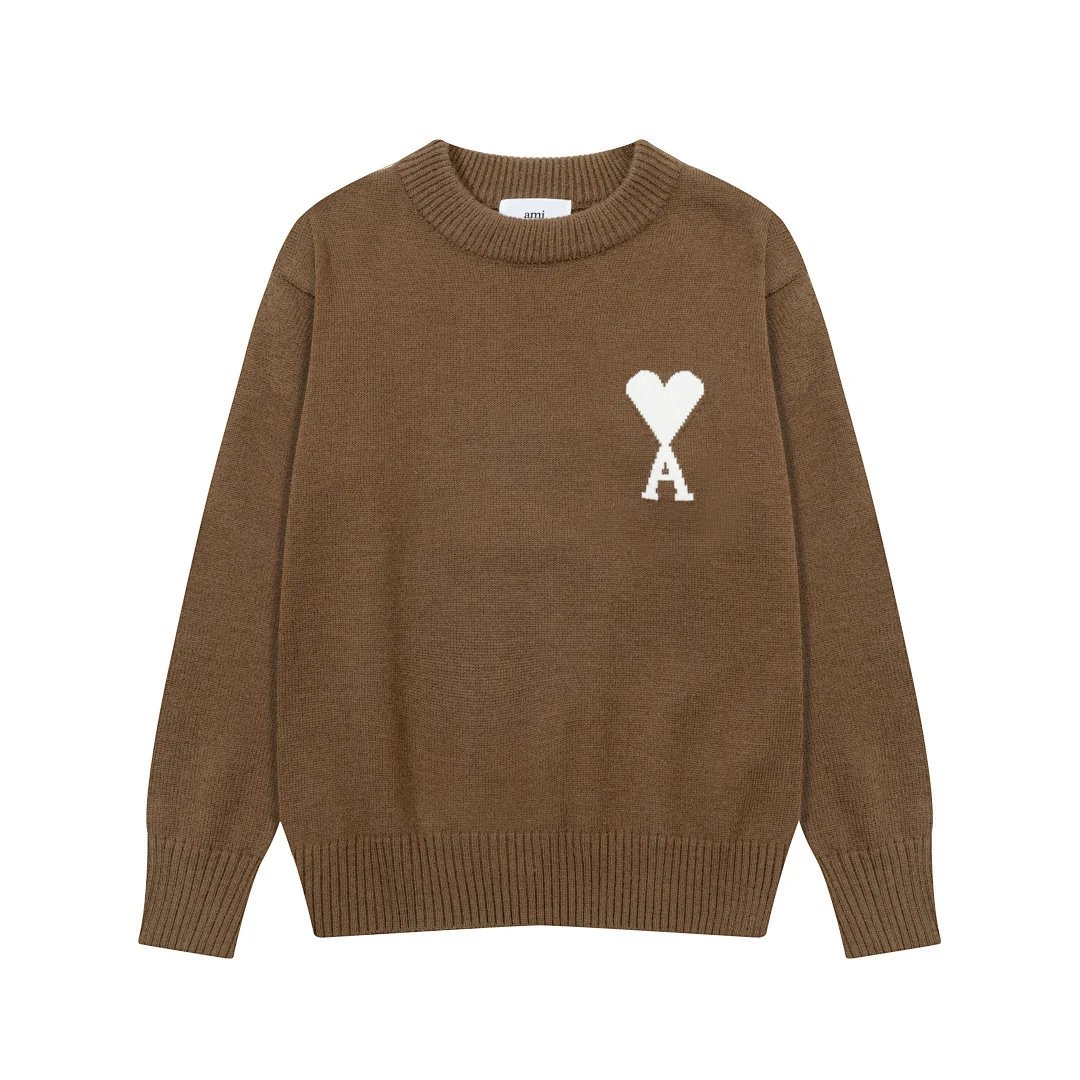 Ami Heart Knit Sweater photo 7