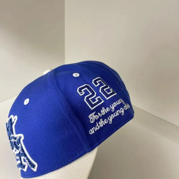 Design Gothic Script Embroidered Two-Tone Baseball Cap - 21