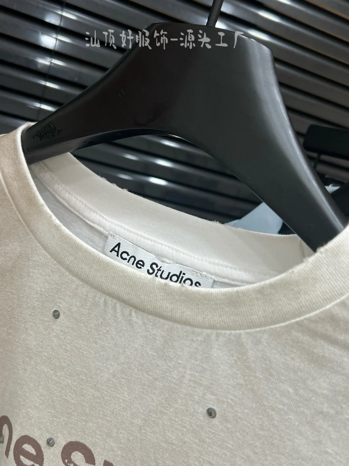 Acne Studios Stockholm 1996 Studded Long-Sleeve T-Shirt Black - 16