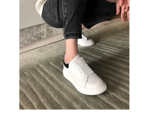 Alexander McQueen Oversized Sole White Sneakers Chunky Sneakers - 10
