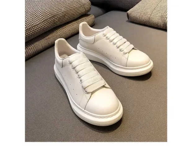 Alexander McQueen Oversized Sole White Sneakers Chunky Sneakers - 18