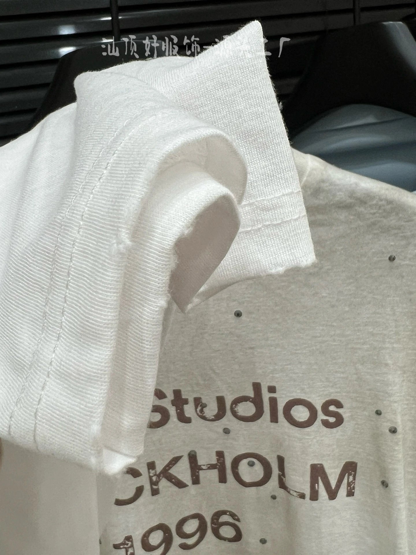 Acne Studios Stockholm 1996 Studded Long-Sleeve T-Shirt Black - 17