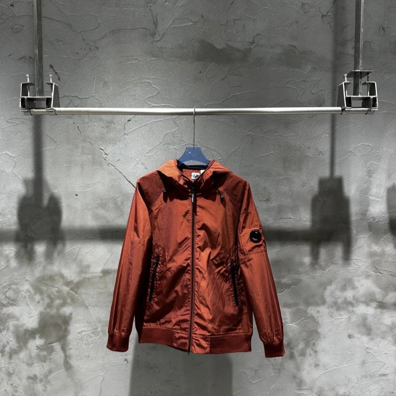 C.P. Company Windbreaker Jacket Lens Orange