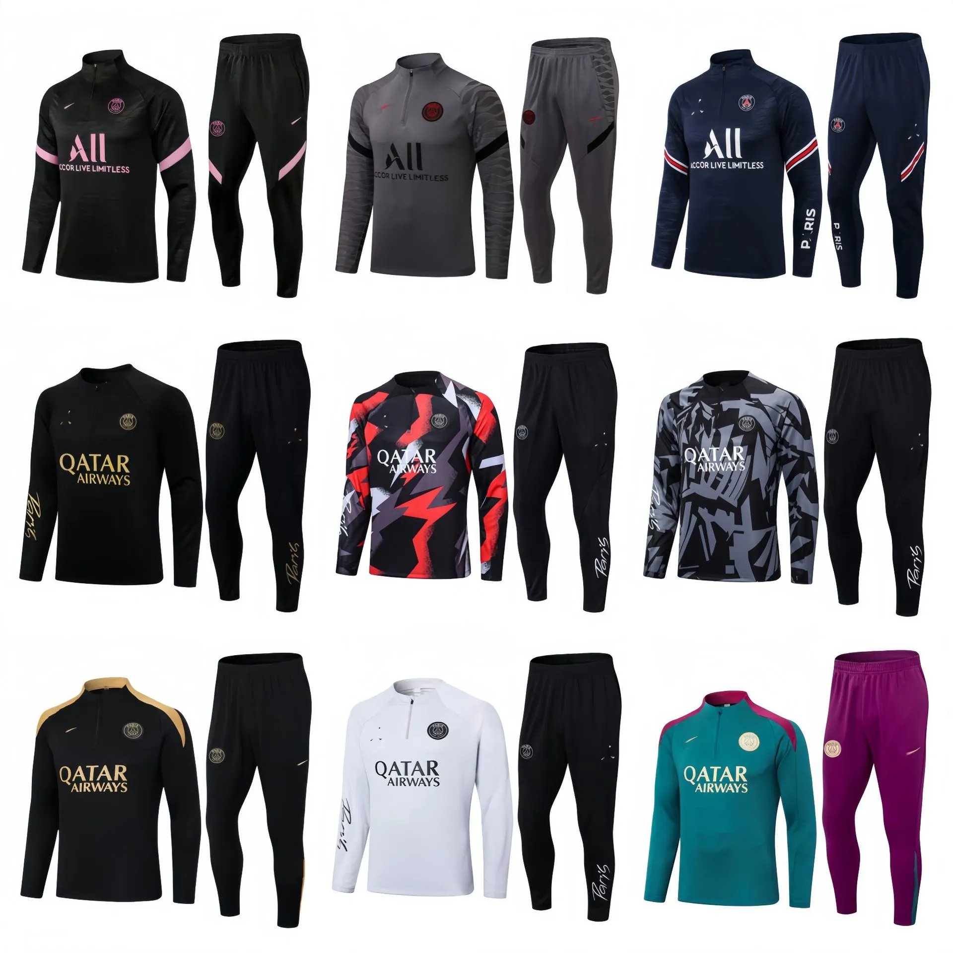 Paris Saint-Germain Training Tracksuits