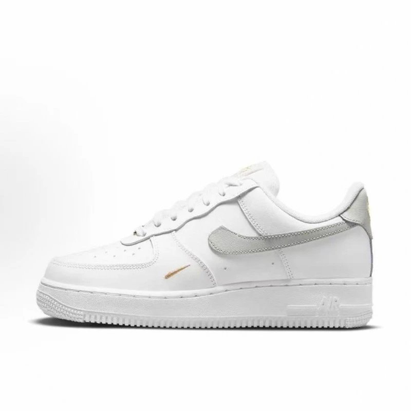 Mini Swoosh Grey White