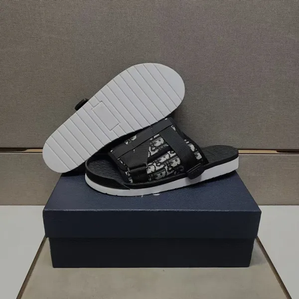 Dior B23 Slide Sandal Multicolor Slippers - 7