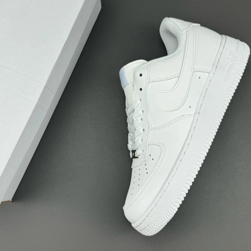 White Nike Air Force 1 Sneakers