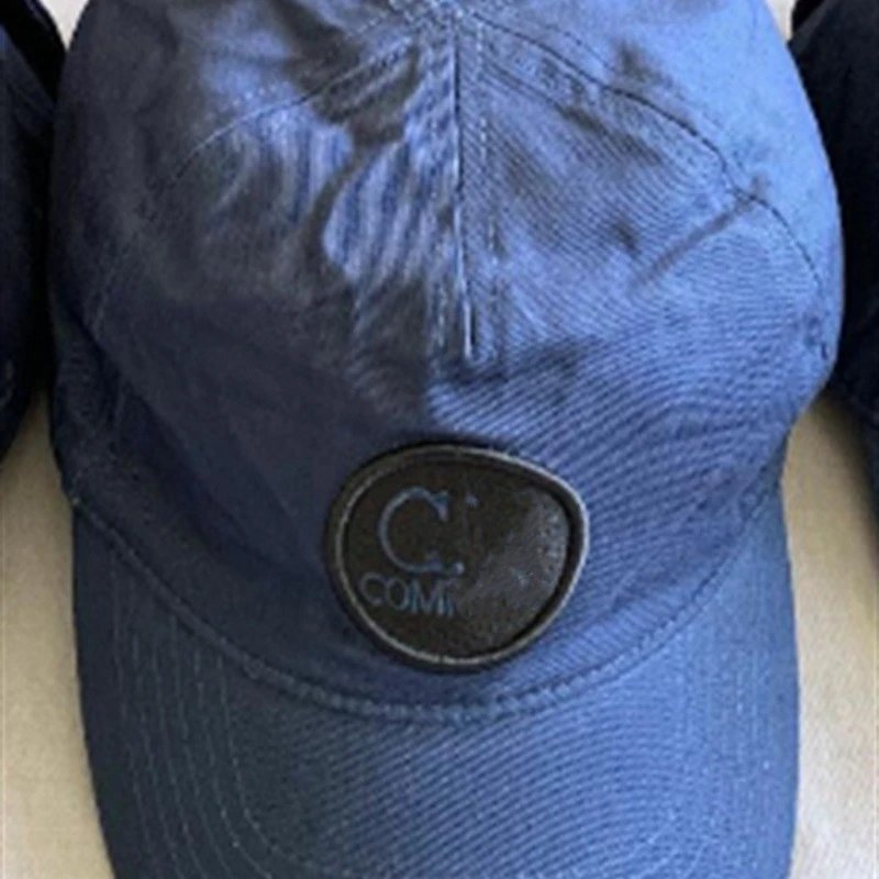 C.P. Company Logo Patch Cap Navy