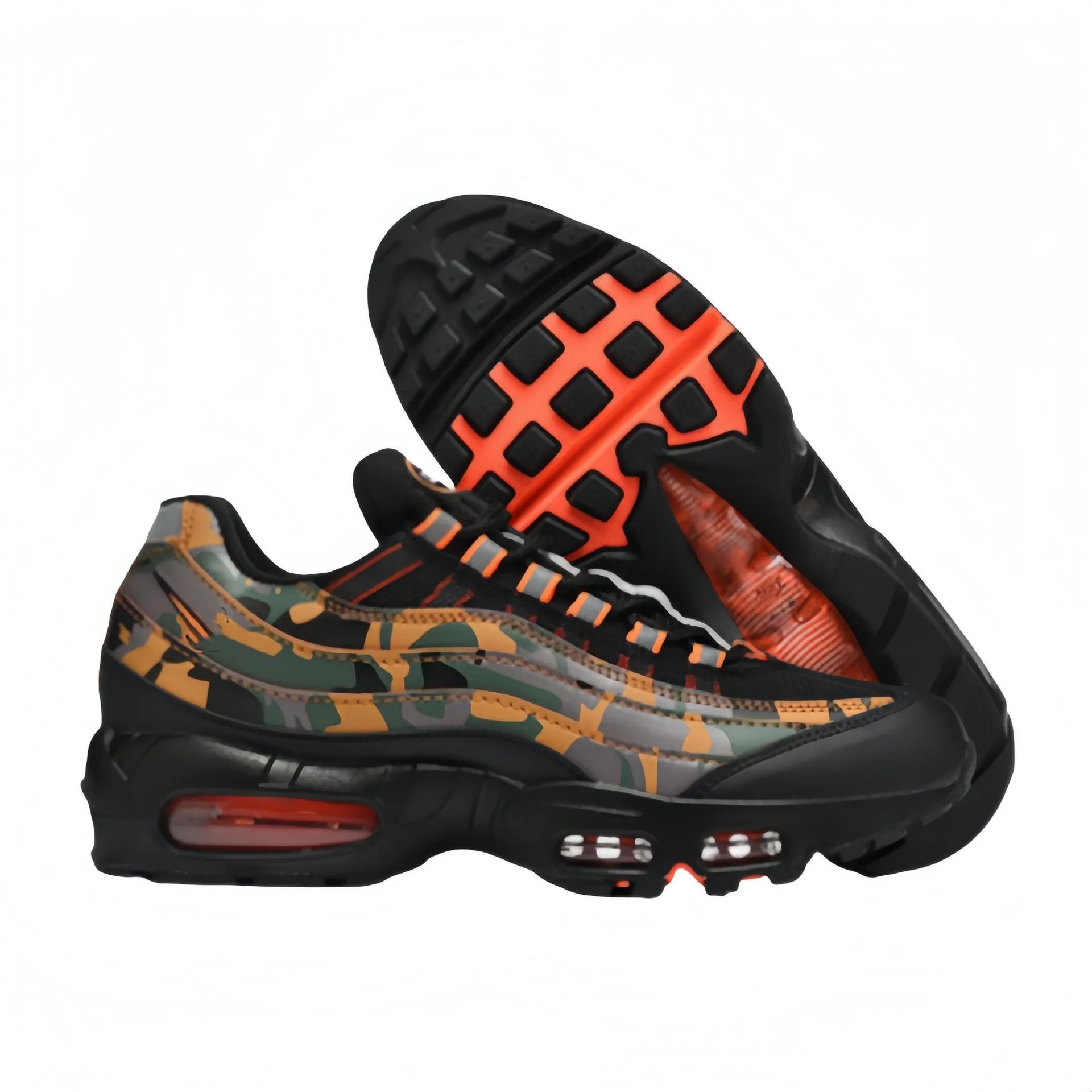 95 style — 38–47 — camouflage orange and black SKU image