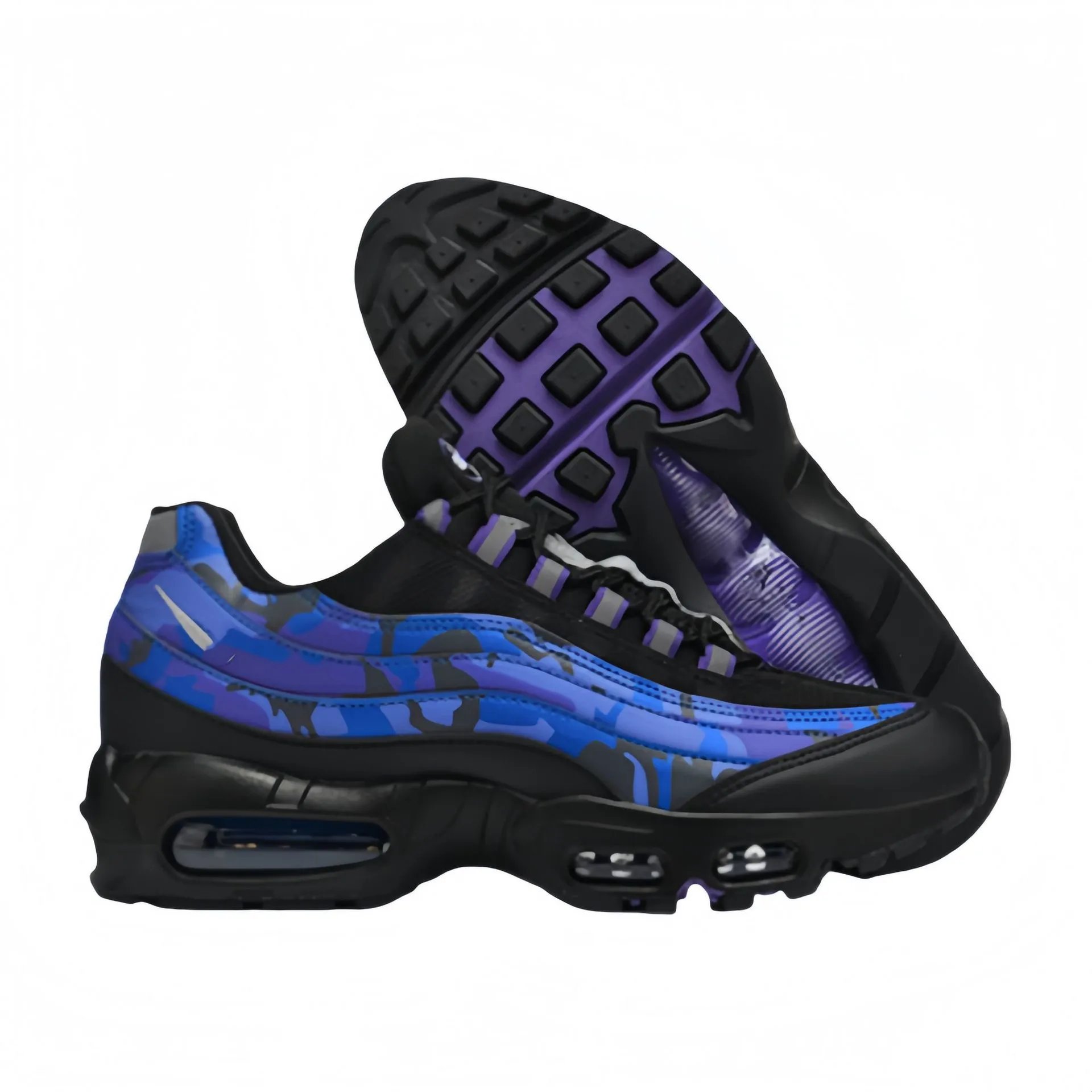 95 style — 38–47 — camouflage blue and black SKU image