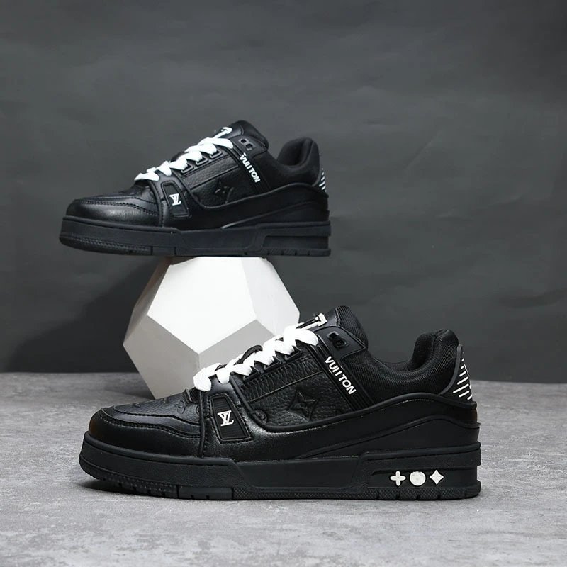 Black Louis Vuitton Sneakers