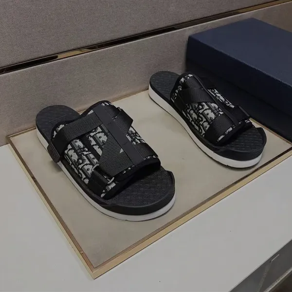 Dior B23 Slide Sandal Multicolor Slippers - 4