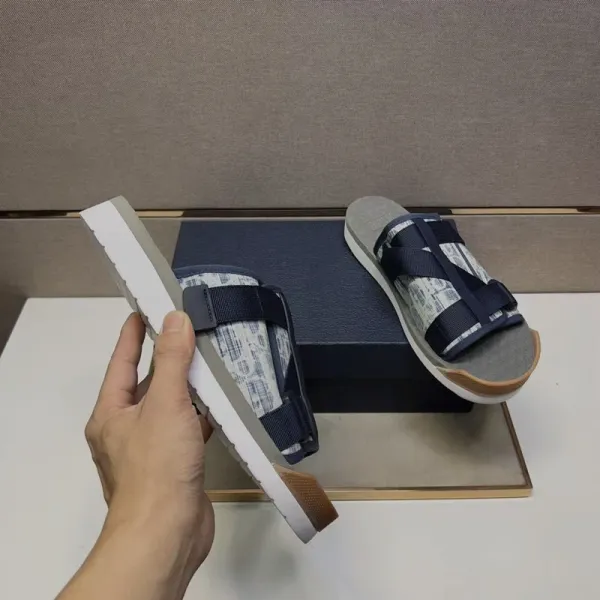 Dior B23 Slide Sandal Multicolor Slippers - 13