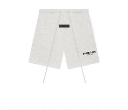 SS22 Essentials Small Logo Flocked Print Sweat Shorts