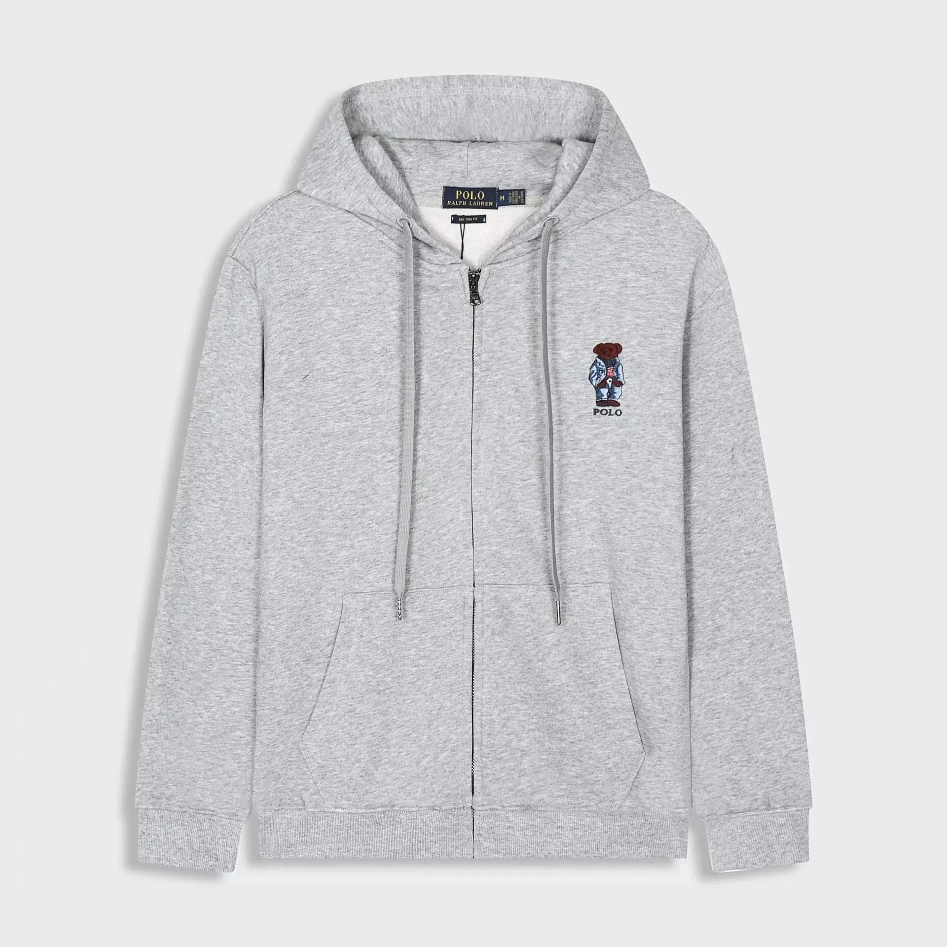 Hoodie Bear Cub Gray