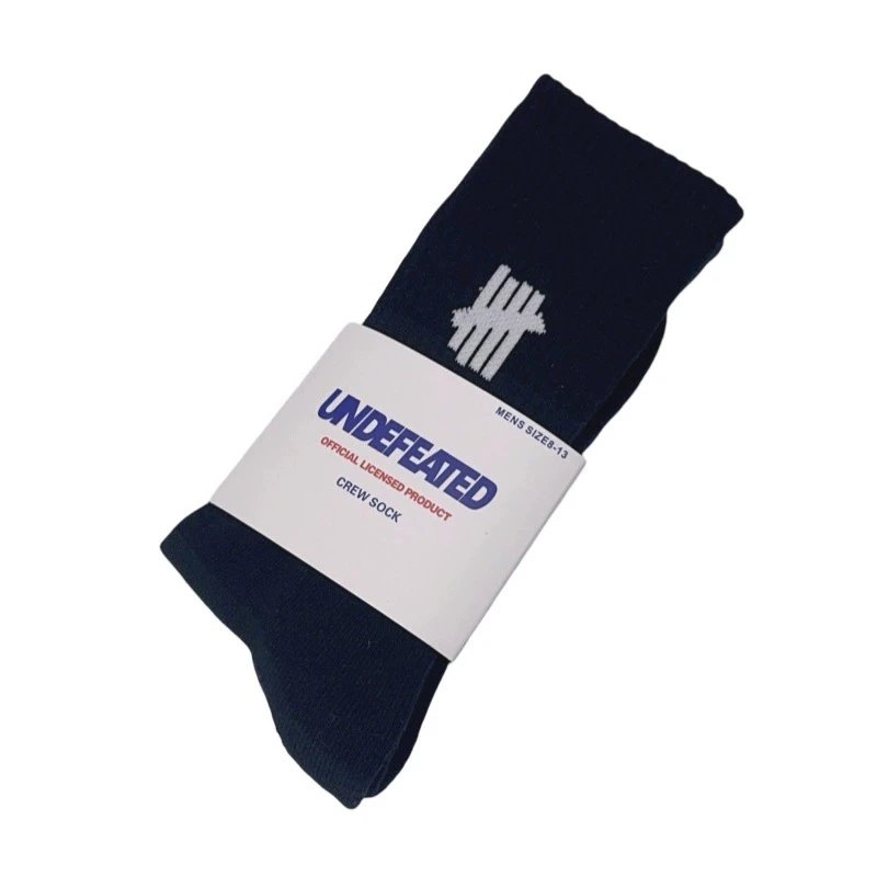 UNDEFEATED Unisex Cotton Sports Socks High-Top Thickened photo 3
