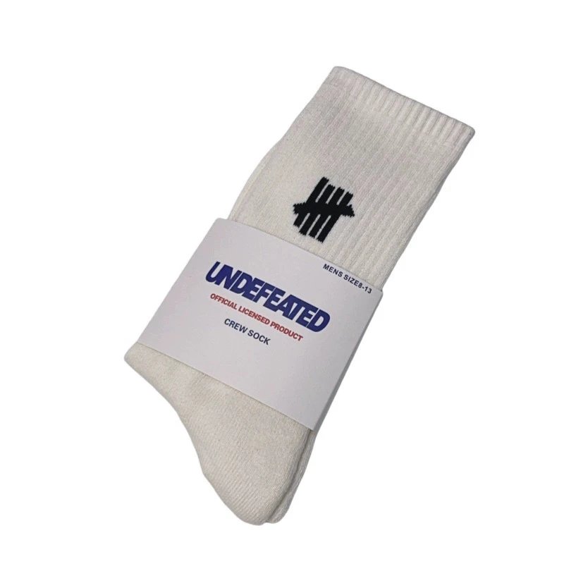 UNDEFEATED Unisex Cotton Sports Socks High-Top Thickened photo 2