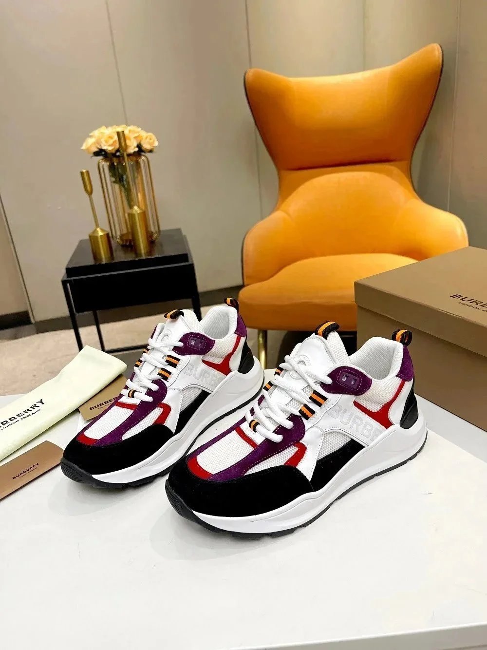 Plaid Retro Casual Shoes photo 7
