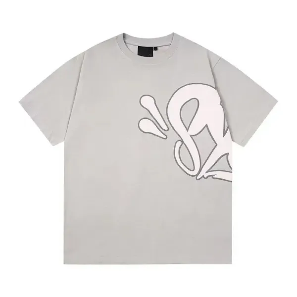 Off-White™ Abstract Graphic Gray T-Shirt - 1
