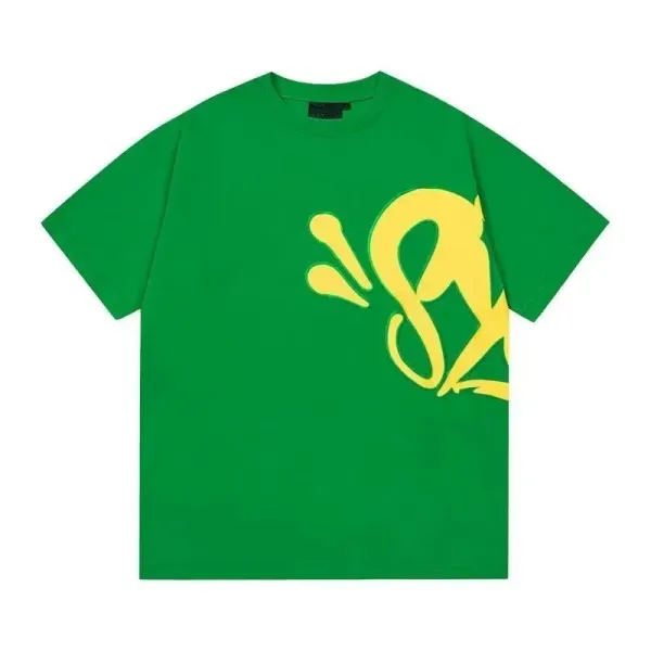 Off-White™ Graphic Print Green T-Shirt - 1