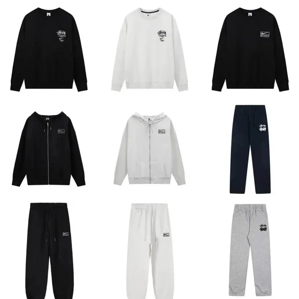 Stussy Nike Collection Hoodies & Sweatpants [40 styles]