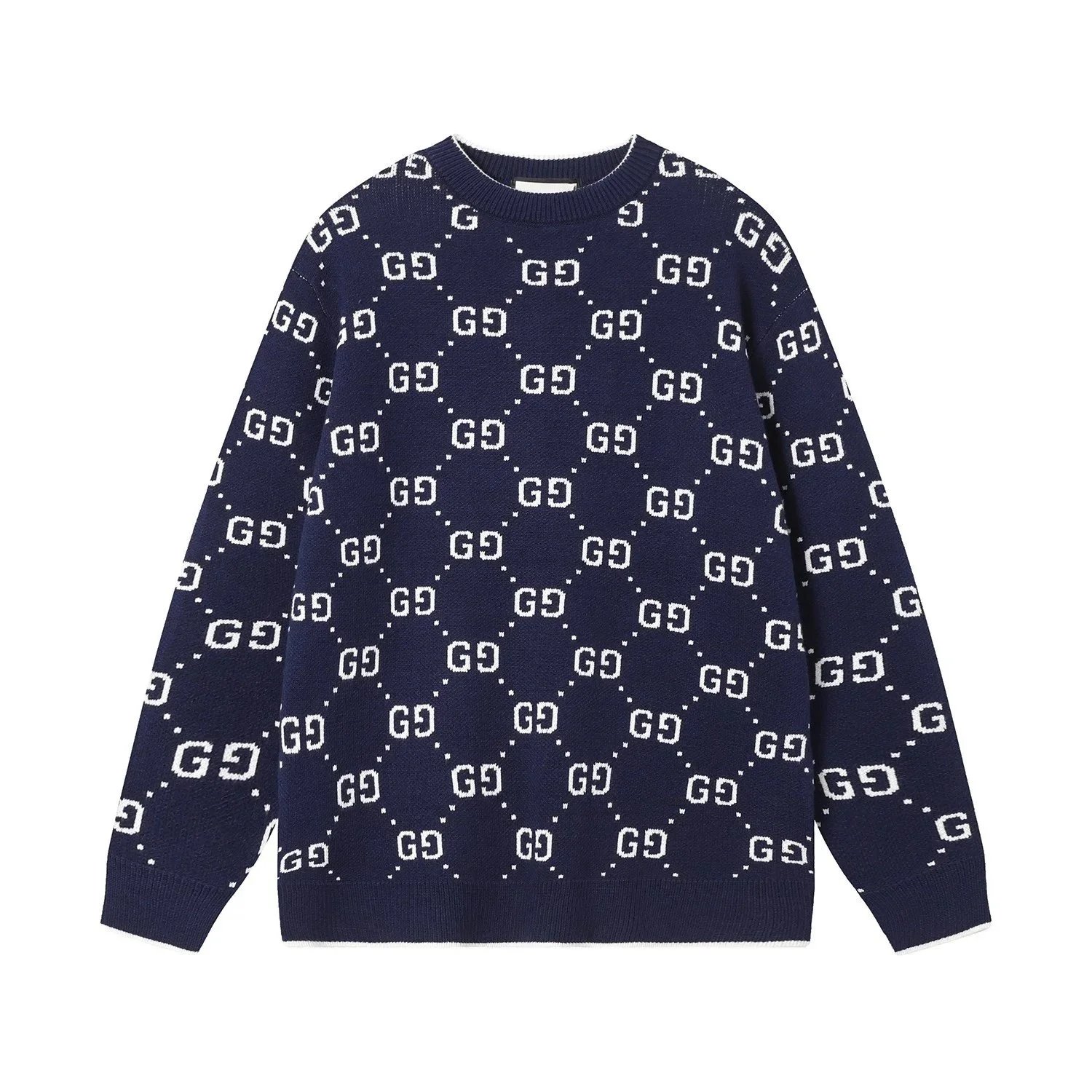 Gucci GG Navy Knit S