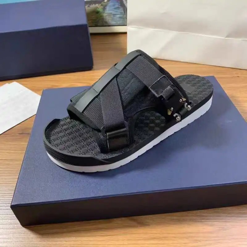 Dior B23 Oblique Sandals Black Sandals - 13