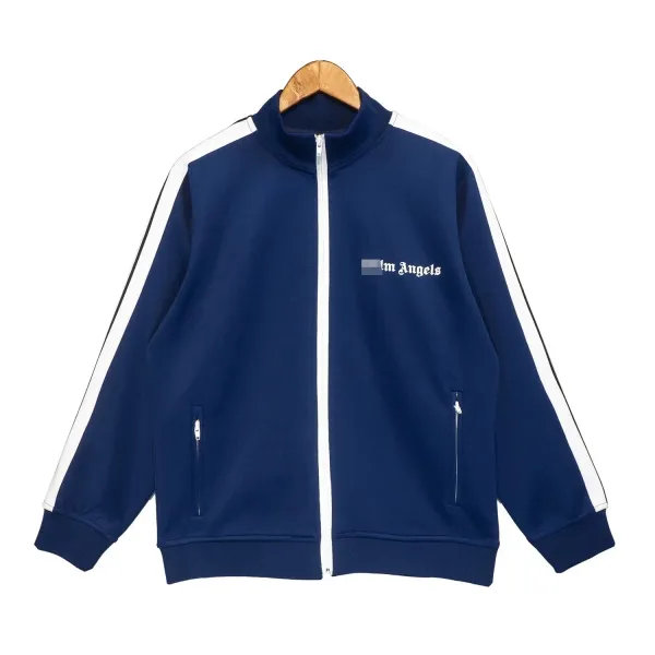 Palace Angels Track Jacket Black with Red Yellow Stripes Outerwear - 7