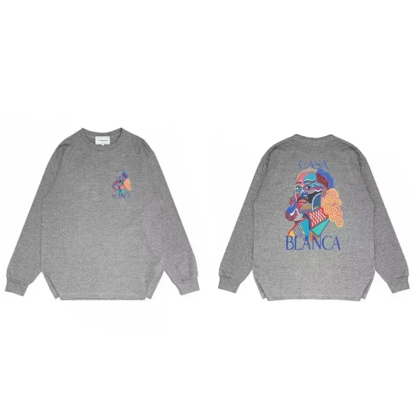 Casa Blanca x Constance Gray Graphic Sweatshirt - 1