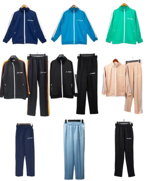 Palace Angels Track Jacket Black with Red Yellow Stripes Outerwear - 3