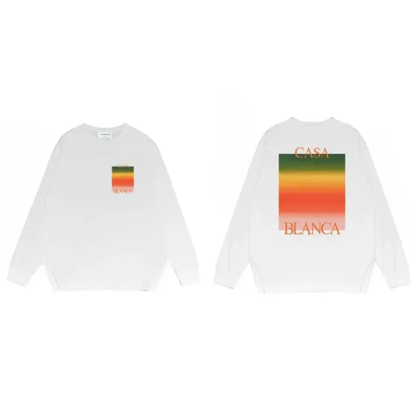 Candide x Mountain Motif Gray Oversized Long-Sleeve Sweatshirt - 5