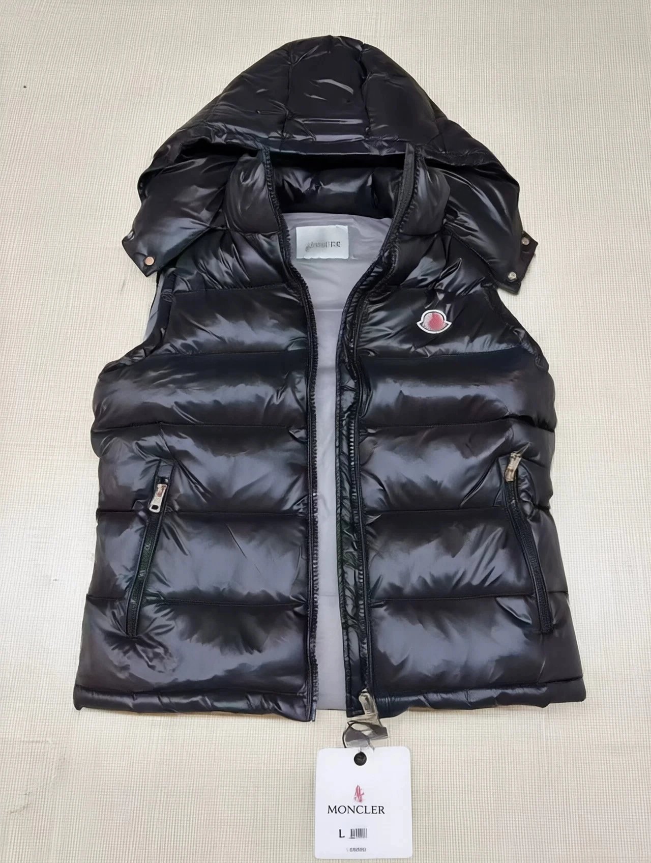 Black with Grey Lining