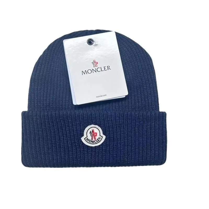 Navy Blue MK Knit Hat
